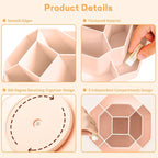Pencil Pen Holder for Desk, 9 Slots 360 Degree Rotating Desk Organizers - Image 3