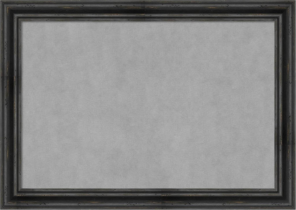 Amanti Art Black Framed Magnetic Board 29x41 Large Vision Board
