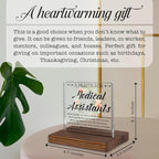 Medical Assistant Prayer Desk Sign, Inspirational Christian Gift - Image 4