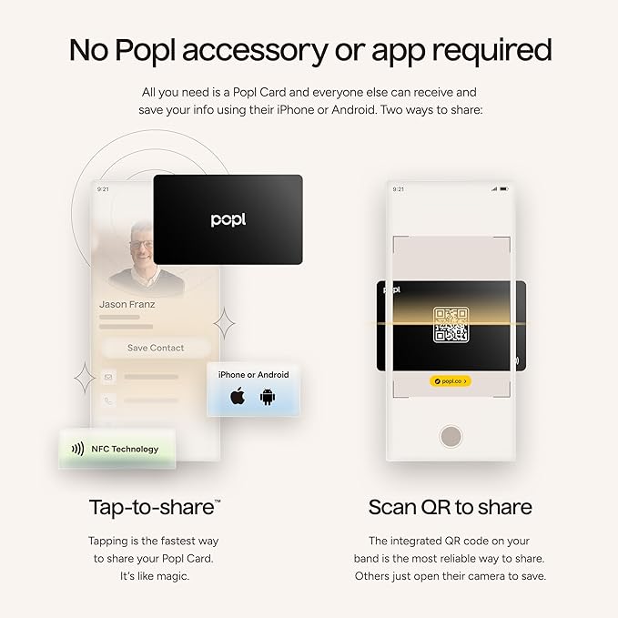 Popl Smart NFC Business Card - Image 2