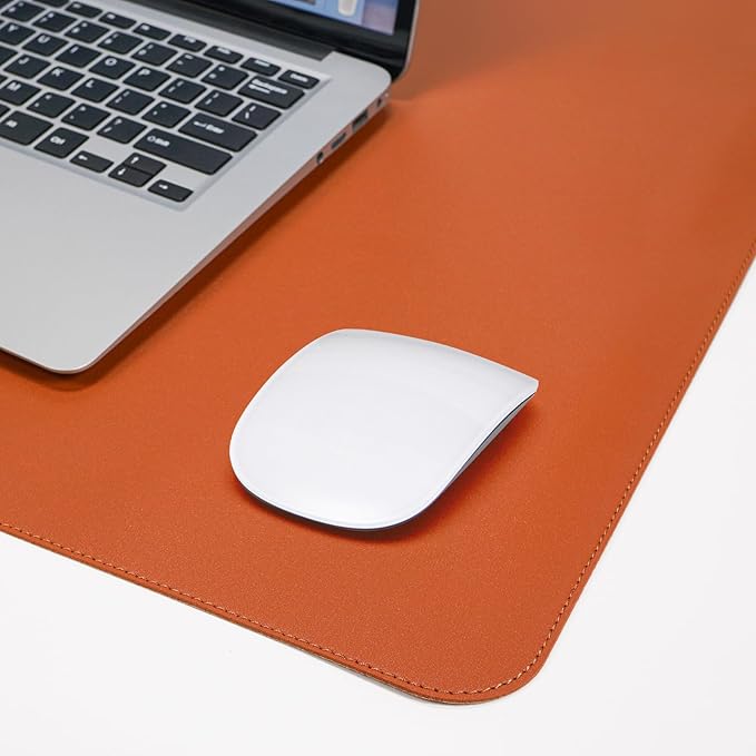 Large Desk Mat -47.2" x 17" Leather Desk Pad Protector - Image 4