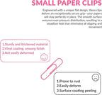 Small Paper Clips, 1.1 Inch Paper Clip - Image 5