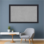 Amanti Art Black Framed Magnetic Board 28x44 Large Vision Board - Image 5
