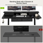 Grandder 47 x 28 inch Electric Standing Desk - Image 7