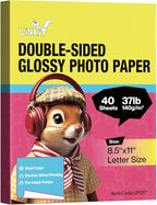 Uinkit Brochure Paper Glossy Double Sided 8.5x11 Inkjet 37lb 140gsm Dye ink by UinkitHandicraftsandConservationSpecialist