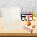Dry Stamp Pad, 4 x 2.5 Inch Premium Quality Ink Pad - Image 6