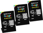REVLIXI Google Review Stand- Boost Reviews w/ 3x4 inch Reusable Google Review by REVLIXI