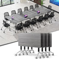 Conference Table, 55.1''Folding Conference Room Table by Unknown