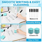 COYMOS 6 Pack Small White Board - Image 4