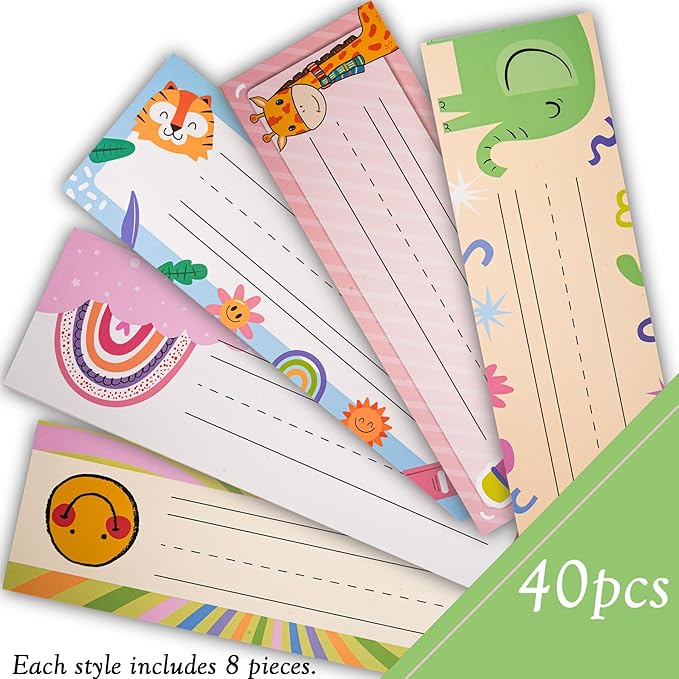 HeXueLy 40 PCS Desk Name Tags for Students - Image 2