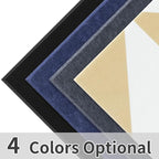 Smarpau Large Cork Board for Walls, 12 Pack Square Bulletin Board, Felt Wall - Image 6