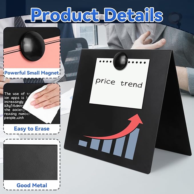 2 Pcs 8x8inch Magnetic Bulletin Board - Image 4