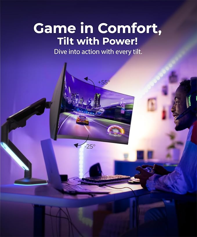 Modernsolid Heavy Duty Ultrawide Monitor Arm - Image 3