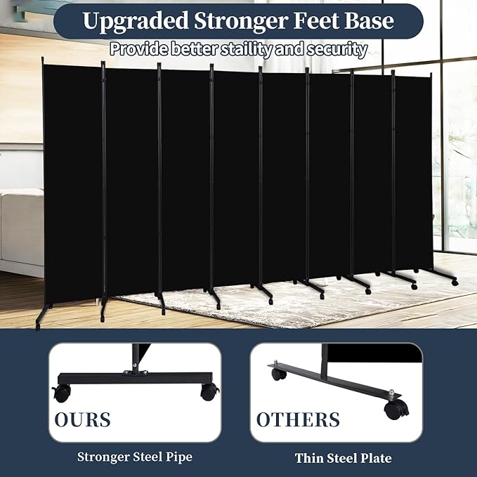 Room Divider Folding Privacy Screens - Image 2