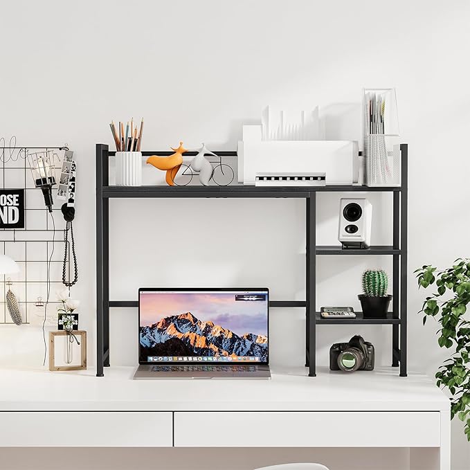 Snughome Desk Shelf, 38.6" Desk Hutch - Image 4