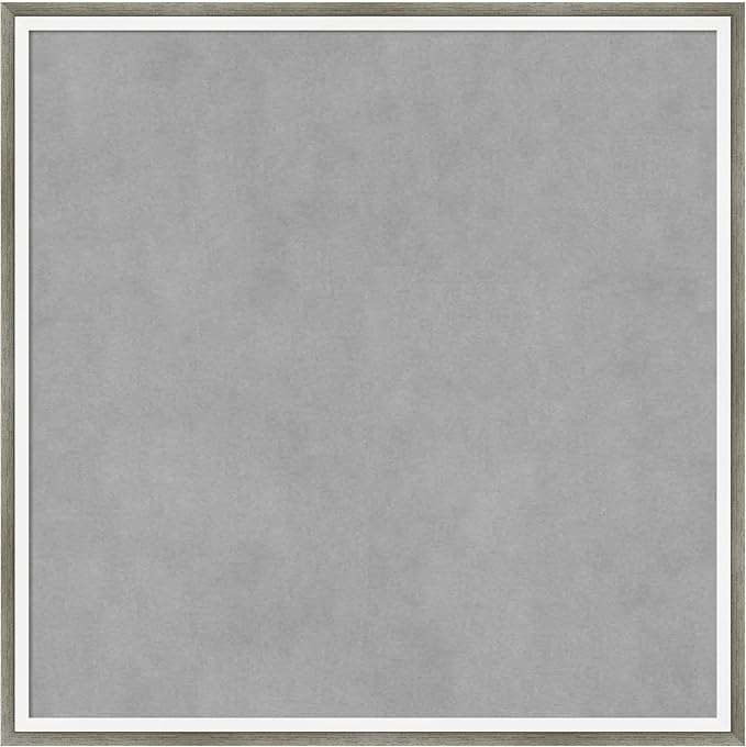 Amanti Art Silver Framed Magnetic Board 21x21 Medium Vision Board by AmantiArt