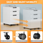 AFAIF 3 Drawer File Cabinet - Image 4