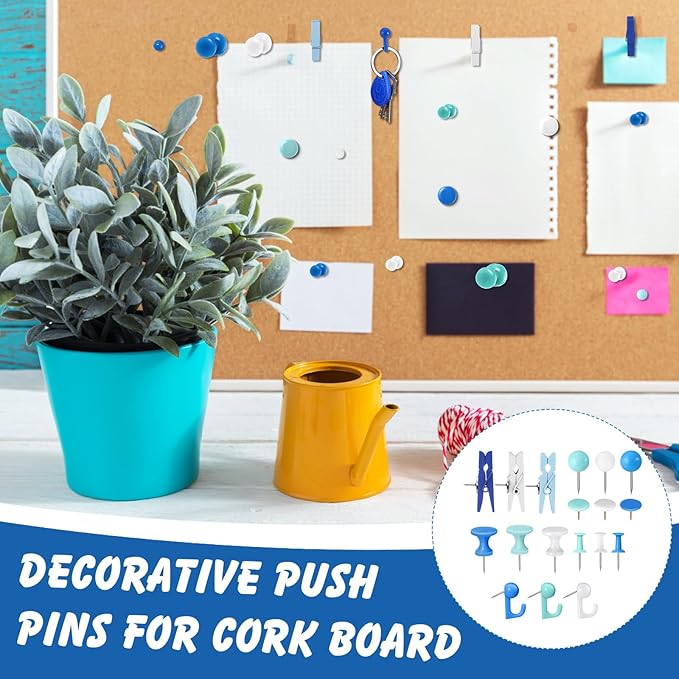 600 Pcs Decorative Push Pins - Image 4