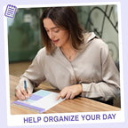 to Do List Notepad with 60 Tear Off Sheets, 6.7 x 9.8" to Do List Notebook - Image 5