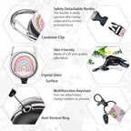 Rainbow Teacher Lanyards for Id Badges, Cute Badge Reel Heavy Duty - Image 5