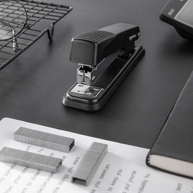 Amazon Basics Desktop Stapler, Full-Strip, 20 Sheet Capacity - Image 6