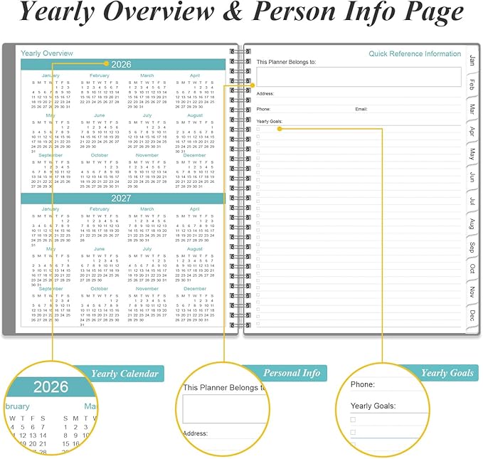 2026 Planner - Planner 2026 from January 2026 to December 2026 - Image 5
