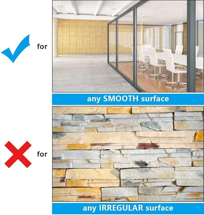AFMAT Dry Erase Board Sticker, 48 x 36 inches White Board Wallpaper, Dry Erase - Image 4