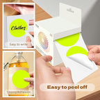 3 Inch Round Color Coding Labels - Image 4