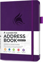Clever Fox Address Book with alphabetic tabs by CleverFox