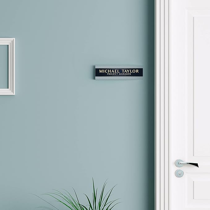 Artblox Personalized Office Desk Name Plate - Image 6