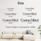 Custom Metal Words Custom Nursery Name Script Metal Sign Baby Name Sign - Image 7