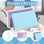 4 Pack 3x5 Index Card Display Holder Acrylic Cards Holder Stand Acrylic - Image 5