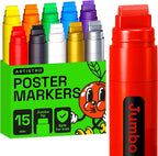 ARTISTRO Poster Markers Jumbo Set Acrylic Markers by ARTISTRO