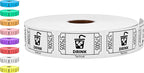 Tacticai 1000 Raffle Tickets, Single Roll by Tacticai