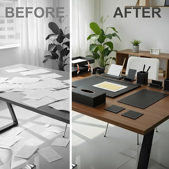 RitPin Desk Set, 11-Piece All-in-One – Executive Desk Accessories & Office - Image 6