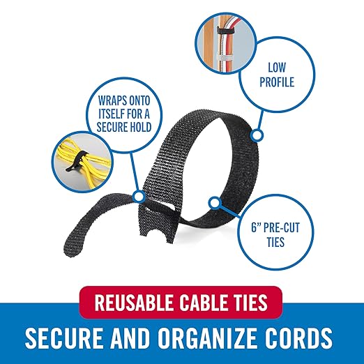 Velcro Brand Reusable Cable Ties – Valentines Day Gifts - Image 2