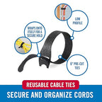 Velcro Brand Reusable Cable Ties – Valentines Day Gifts - Image 2