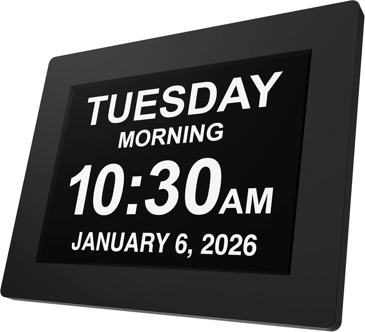 American Lifetime New 2026 Dementia Clock Large Digital Clock
