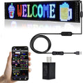 XIAOOHO Programmable LED Car Sign, Scrolling LED Sign, Flexible LED RGB Message by XIAOOHO