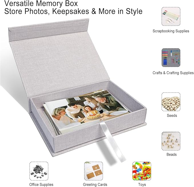 Sprsthai 5x7 Archival Photo Storage Box - Image 2