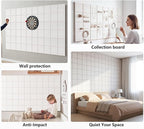 G Gamit Large Felt Wall Tiles Bulletin Board, Large Cork Board Alternative - Image 6