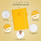 Clever Fox Address Book with alphabetic tabs - Image 2