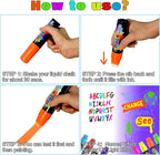 FansArriche Jumbo Chalk Markers, 15mm Window Markers - Image 5