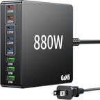 880W USB C Charger Block Charging Station 8 Port Fast Chager 140W PD PPS AVS by Unknown