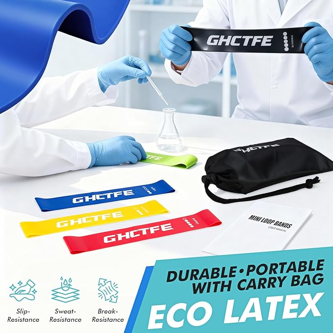 GHCTFE 20PCS Resistance Bands Bulk Set - Image 2