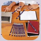 Zonon 12 Pcs Inspirational Pens Bulk Funny Ballpoint Pen - Image 7
