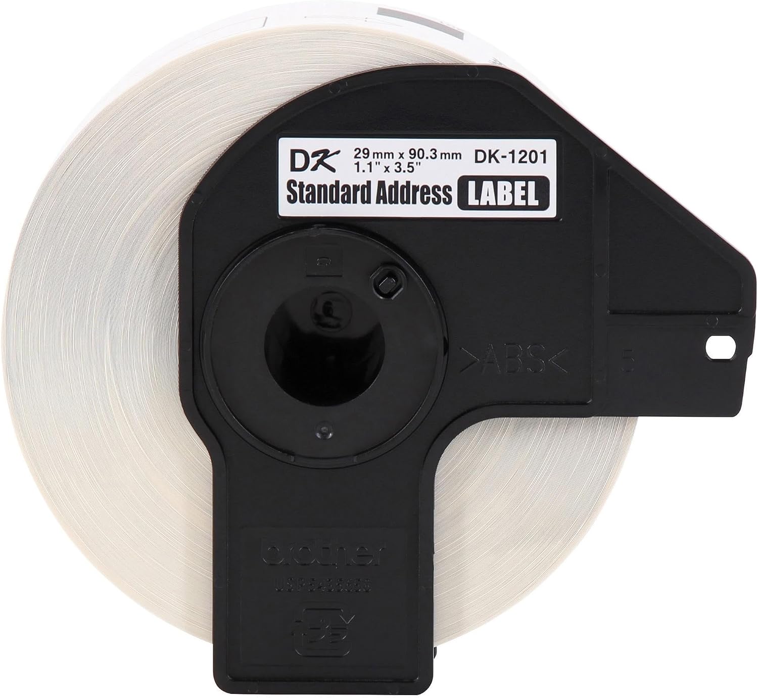 Brother Genuine DK1201 Die-Cut Standard Rolled Address Labels for QL Printers, (DK1201)