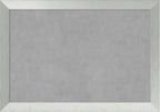 Amanti Art Silver Framed Magnetic Board 28x40 Large Vision Board