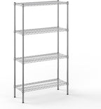 Regal Altair 14" Deep x 36" Wide x 64" Height Wire Shelving Kit | 4-Tier | NSF by Regal+Altair