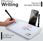 HURUC Small Glass Desktop Whiteboard - Image 2